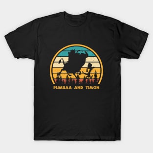 Pumbaa and Timon Vintage T-Shirt